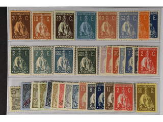 Portugal. ★ 1895–1920. All different, e.g. Mi 213, 215, 217-18, 234, 242, 247, 247y, …
