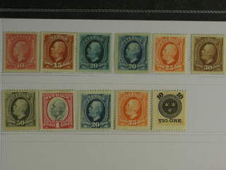 Sweden. ★ 1886–1911. All different, e.g. F 45, 55-60, 56v1, 66-67. Mostly good quality. …