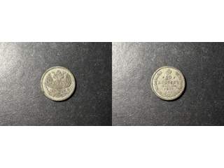 Ryssland Alexander II (1855-1881) 20 kopeks 1873, VF