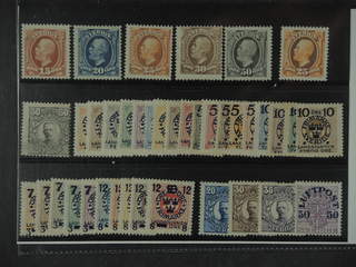 Sweden. ★ 1891-1920. All different, e.g. F 55-59, 67, 91(★), 105-14, 115-23, 126-35, …