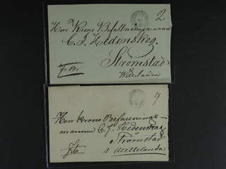 Sweden. O county. GÖTHEBORG, arc postmark. Type 2 on two covers sent to Strömstad …