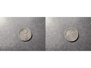 Mexico 25 centavos 1890 Go R, VF-XF