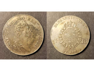 Sverige Gustav III (1771-1792) 1 riksdaler 1788, 1+