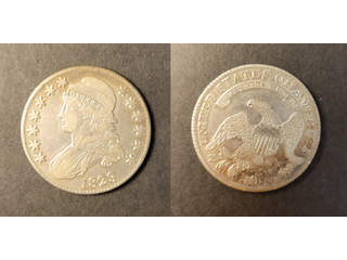USA 50 cents 1829, XF