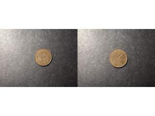 Lettland 2 santimi 1922, AU