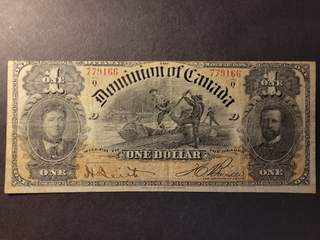Canada 1 dollar 1898, F-VF