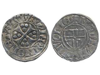 Coins, Estonia, Reval (Tallinn). Jan Freitag von Loringhofen (1483-1494), Haljak 6, 1 …