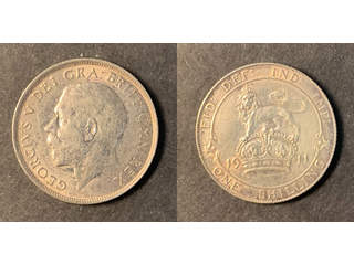 Storbritannien George V (1910-1936) 1 shilling 1911, AU