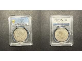 Spanien Alfonso XIII (1886-1931) 5 pesetas 1899, PCGS AU58
