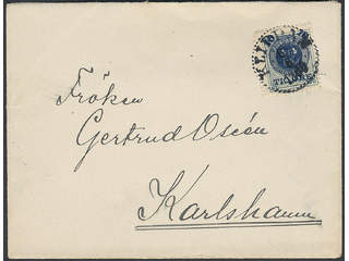 Sweden. Facit 50 cover , 10/12 öre on beautiful cover sent from KLIPPAN 6.6.00 to …