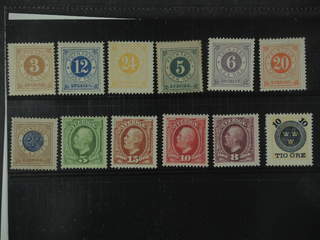 Sweden. ★ 1877-1903. All different, e.g. F 28, 32, 34 (★), 43-44, 46, 49, 52vm, 55. …