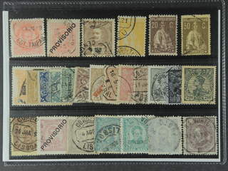 Portugal. Used 1880-1917. All different, e.g. Mi 62, 83, 134, 217, 234Cy, 238. Mostly …