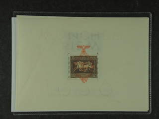 Germany Reich. ★ 1937. Souv.sheet 7, 10-11. Mostly good quality. Mi € 184 (3)