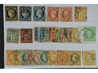 France. Used 1849–1934. All different, e.g. Mi 3-4, 9, 16, 31, 57 II, 59 I, 74. Mostly …