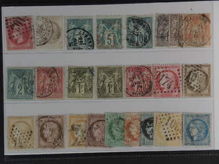 France. Used 1862–1876. All different, e.g. Mi 31, 47, 58-59 I, 60 I, 65 I, 57 II, 66 …