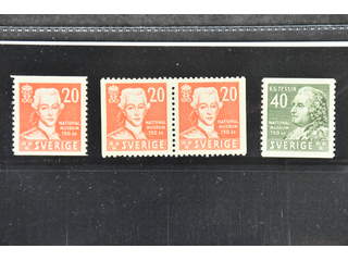 Sweden. Facit 338–39 ★★ , 1942 150th Anniversary of the National Museum SET with pair …
