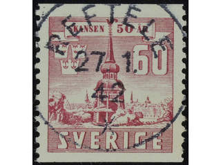 Sweden. Facit 331 used , 1941 Skansen 60 öre red-lilac. EXCELLENT cancellation REFIELE …