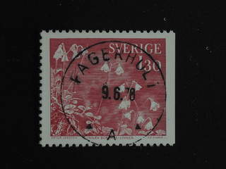 Sweden. Facit 1042 used , 1978 Travels of Linne´ 1.30 Kr red, imperf at right. EXCELLENT …