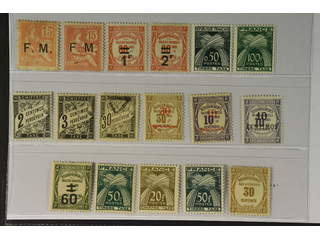 France. ★ 1901–53. Back-of-the-book. All different, e.g. Mi Militaire 1(★), 2, Postage …