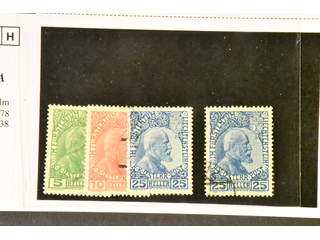 Liechtenstein. Michel 1–3y used, 1915 Furst Johann II SET ordinary paper (3). Also with …