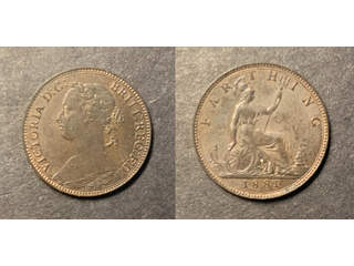 Storbritannien Queen Victoria (1837-1901) 1 farthing 1881, XF-UNC