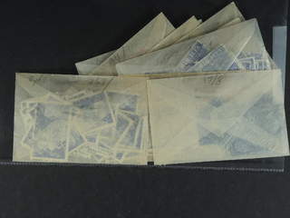 Britain. Used 1858-1951 in glassine envelopes. 10 different stamps in duplicates. All …