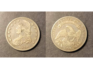USA 50 cents 1834, VF