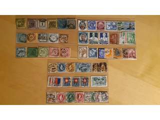 EUROPE. Lot used. Baden 1851–1868 (16), Reich 1929–35 (21) and Switzerland 1882–1923. …