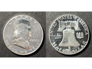 USA ½ dollar 1960, PROOF