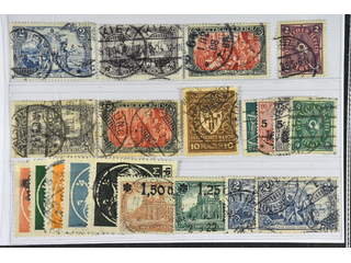 Germany, Reich. Used 1902–22. All different, e.g. Mi 79-81, 96-97, 137, 171, 203b. …