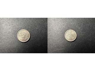 Norge Haakon VII (1905-1957) 25 øre 1919, 01/0