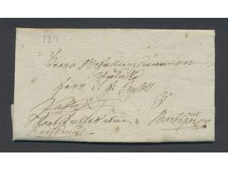 Finland Åland. Prephilately. Crown post letter with contents, dated Jomala Gård 26 May …