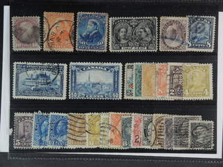 Canada. Used 1870-1932. All different, e.g. Mi 31, 36-38, 71, 87, 89, 154. Mostly good …