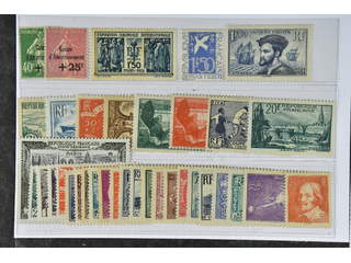 France. ★ 1929–49. All different, e.g. Mi 244-45, 262, 291, 293, 296, 298, 304, 316, …
