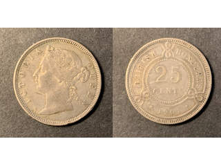 Brittiska Honduras Queen Victoria (1837-1901) 25 cents 1901, XF