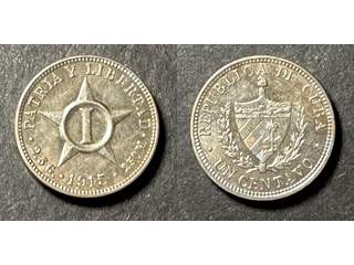 Kuba 1 centavo 1915, UNC