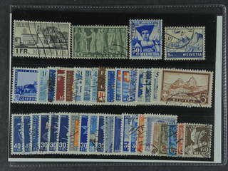Switzerland. Used 1924–49. All different, e.g. Mi 324, 330v, 362, 394, 434, and 528. …