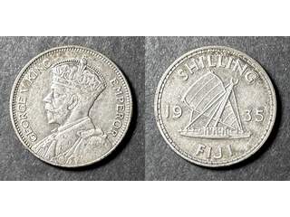 Fiji George V (1910-1936) 1 shilling 1935, AU