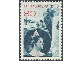 Netherlands. Michel 266 ★ , 1933 Trade and Traffic 80 c blue-green/red. EUR 420 as ★★