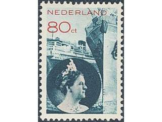 Netherlands. Michel 266 ★ , 1933 Trade and Traffic 80 c blue-green/red. EUR 420 as ★★