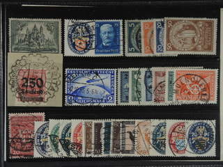 Germany Reich. Used 1922–37. All different, e.g. Mi 296, 351-54, 367, 400, 405, 423, …