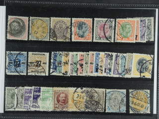 Denmark. Used 1875–1921. All different, e.g. F 34, 37, 44, 144, 162, 164, 185, 192. F …
