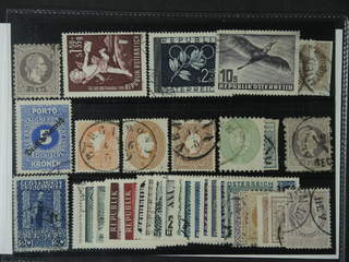 Austria. Used 1867–1956. All different, e.g. Mi 40 I, 969, 972, 987, Postage Due 73, …