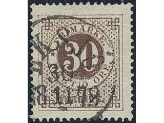 Sweden, Sverige, Sverige, Sverige. Facit 25b used, 30 öre reddish brown on ordinary …