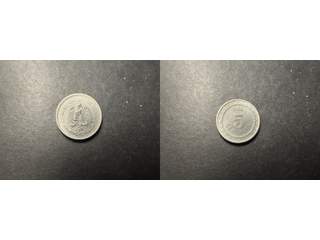 Mexico 5 centavos 1906, AU/UNC