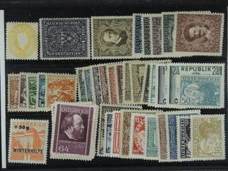 Austria. ★ 1860–1955. All different, e.g. Mi 18ND, 203, 419-23A, 424B, 433-41, 442-46, …