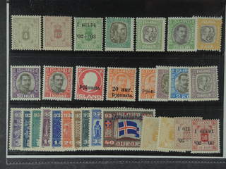 Iceland. ★ 1873-1932. Officials. All different, e.g. Tj9, 11, 19, 31, 39, 48–50, 53, 55, …