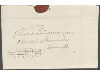 Finland Åland. Prephilately. Pre-philatelic letter from Stömsvik, dated 15 March 1809 in …