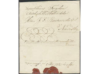 Finland Åland. Prephilately. Crown post letter with contents dated 19 October 1829, sent …