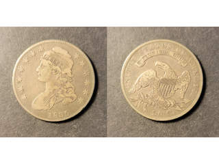USA 50 cents 1835, VF